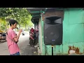 Test DJ Outdoor Speaker Portable 15 inch Baretone Max15hb Bassnya Bossss Edaaan Kirim Ke Samarinda