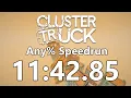 WR Clustertruck Any Speedrun in 11 42 850