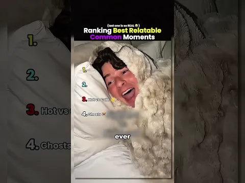ranking best relatable common moments💀😀