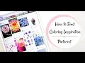 Find Inspiration For Adult Coloring Using Pinterest