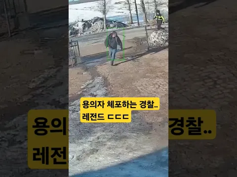 용의자 체포하는 경찰.. 레전드 ㄷㄷㄷ
