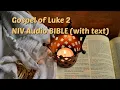 Luke 2 NIV BIBLE with text