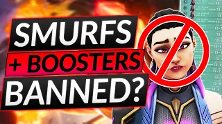 NEW BAN WAVE on SMURFS and even BOOSTERS? - Valorant Devs Changes - Update Guide