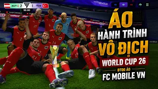 Thử thách VÔ ĐỊCH WORLD CUP cùng đội tuyển ÁO | FC MOBILE VIỆT NAM