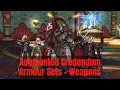 FFXIV All Augmented Credendum Armour Sets Weapons