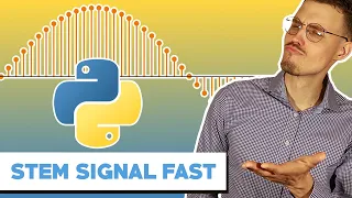 How To Stem Signal Using Python and Matplotlib Tutorial For Beginners