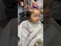 Download Lagu 1 year old Baby first time hair cut @evanika