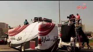 أخبار اليوم حكيم يجوب ميدان التحرير في حملة إنزل شارك 