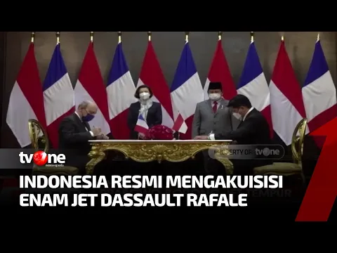 Teken Pembelian Rafale, Menhan Prabowo Borong Jet Tempur