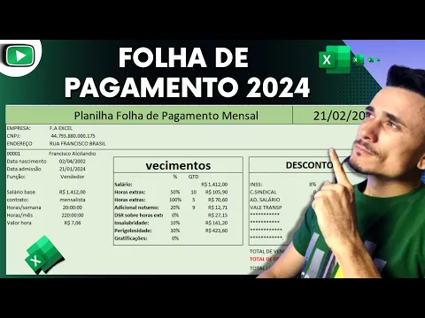 Download MP3 Como Criar Uma Planilha Folha De Pagamento No Excel 2024