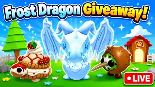 ADMIN ABUSE! FREE FROST DRAGON! Join LIVE! 😲🎉