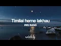 Download Lagu timilai herne lakhau akha chan Lyrics | Iris Band Nepal | Lyrical music video