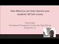 How Albert io Can Help Improve Your Students AP Scores