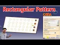 CATIA Tutorial 15 Catia Rectangular Pattern Rectangular Pattern in Catia part design Mech20 Tech