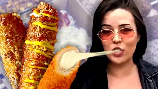 White people attempt to make Korean street food