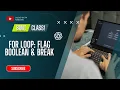For Loop Flag Boolean Array length Break Explained SMIT MERN Stack Batch 23 Course