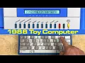 VTech PreComputer 1000 BASIC Typing Quiz Games - Just a Toy
