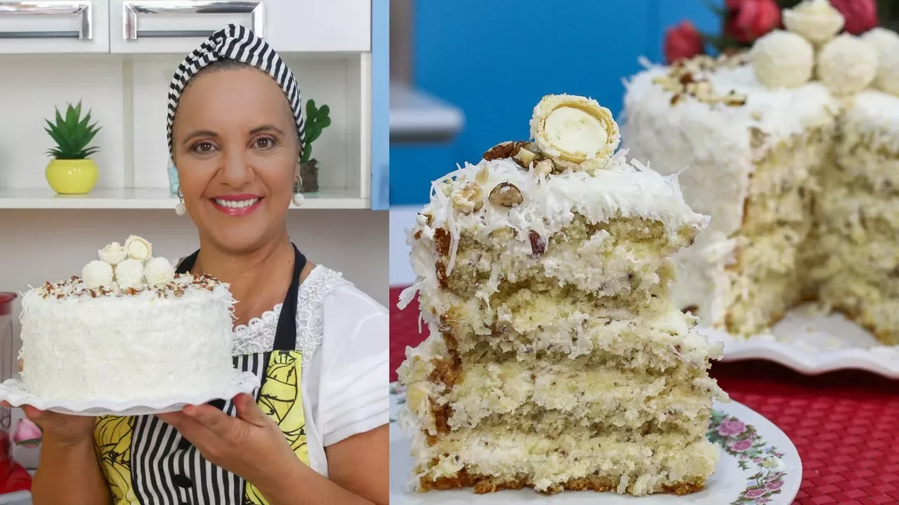 SURPREENDA SEU CLIENTE COM ESSE BOLO RAFAELLO