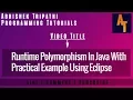 Runtime Polymorphism In Java Part-33 Runtime Polymorphism In Java With Example