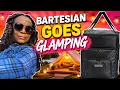 Bartesian Cocktail machine while Glamping EZ to travel with Travel Bag Bartesian