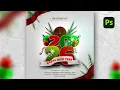 How to Design 2026 Happy New Year Flyer in Photoshop Step-by-Step