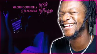 Download Machine Gun Kelly ft. blackbear - my ex's best friend (Official Lyric Video) REACTION MP3