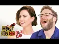 Seth Rogen and Charlize Theron Play Truth or Dab Hot Ones