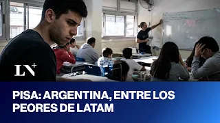 Pruebas PISA 2025: la Argentina vuelve a caer en todas las materias y es el peor dato
