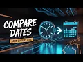 Java Tutorial Comparing Date Class In Java Lecture 78