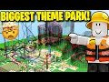 I built the Largest Park in Theme Park Tycoon 2 History