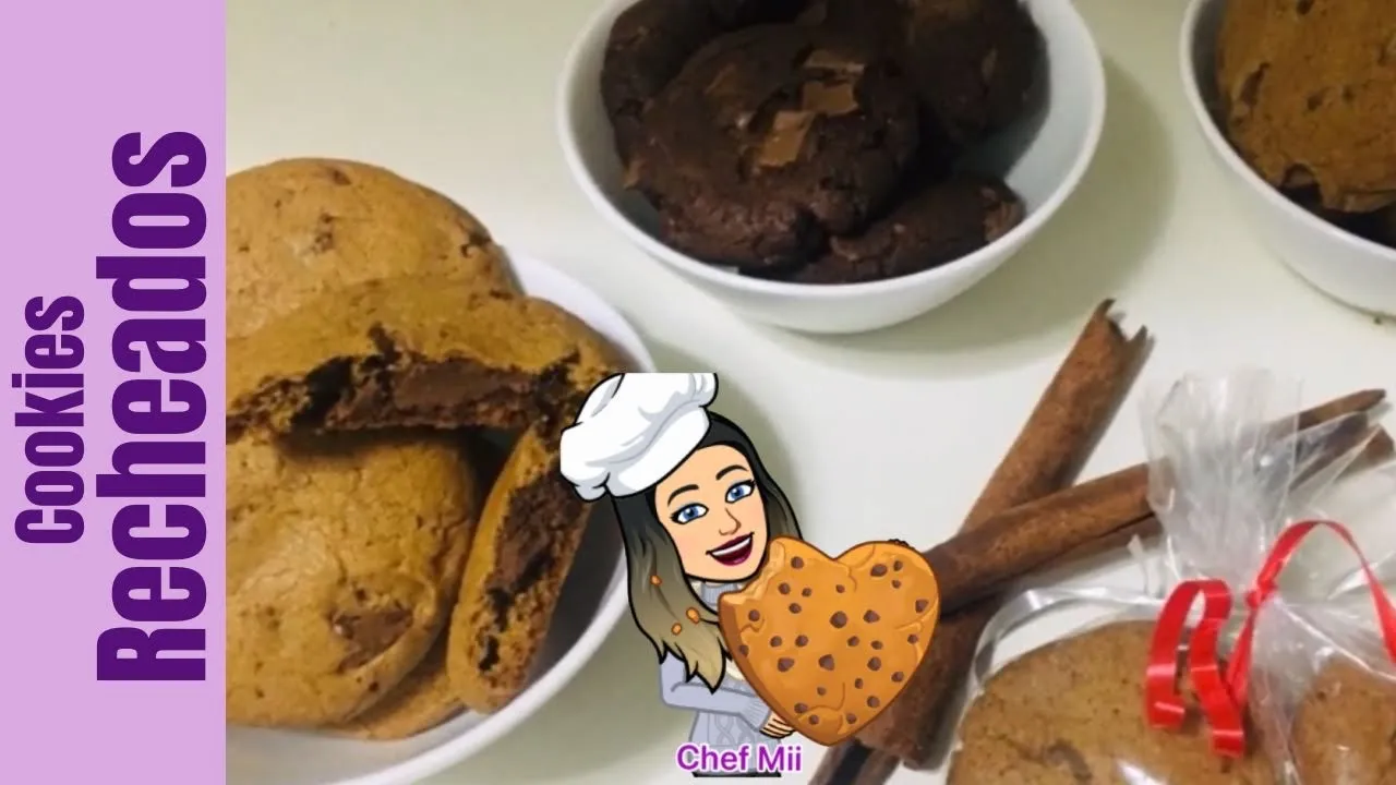 COOKIES RECHEADOS FAÇA E VENDA SEMANA ESPECIAL DE BISCOITOS DIA 05 RECEITA 6
