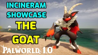 Palworld Incineram Party vs Hard Mode Tower Bosses Strongest Incineram Build