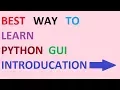 01 python gui introduction in hindi