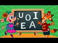 A-E-I-O-U Vowel Sounds Song for Kids Learn Short Vowels Preschool Phonics Song