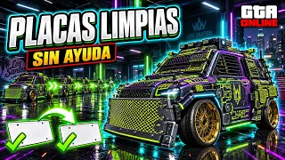CÓMO DUPLICAR PLACAS LIMPIAS SIN AYUDA EN GTA ONLINE ✅ | NUEVO MÉTODO SOLO 2026