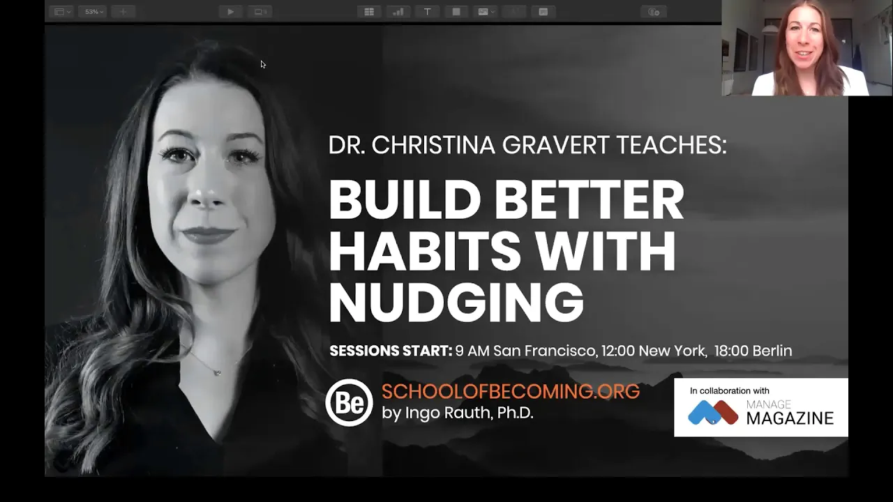 How to build better habits with nudging