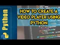 How to create a player using Python Python Tutorials