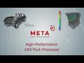 META The High Performance Multi-Disciplinary CAE Post - Processor