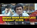 Rhoma Irama Nyanyikan Lagu 'Keramat' Saat Rapat DPR, Anggota Dewan Tepuk Tangan