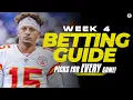 NFL Week 4 FREE Picks for EACH game Betting CBS Sports