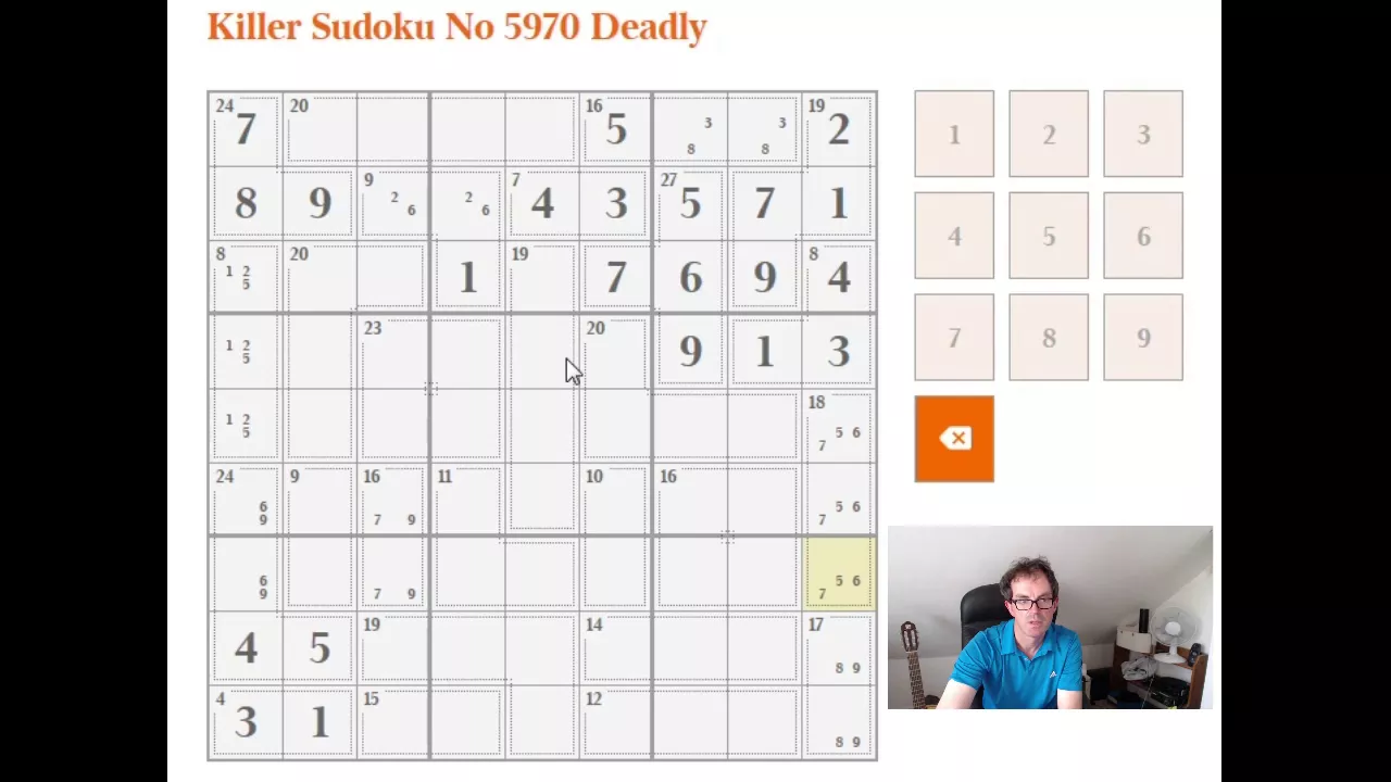 The power of logic:  More ways to solve Killer Sudoku