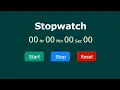 How To Create A Stopwatch Using JavaScript Make Stopwatch In Easy Way Unstoppable Coding