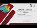 Lesson 10 Introduction to Navigation and Applying it to TurtleBot 3