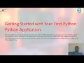 Getting Started with Your First Python Application Problem Solving Using Python SNS Institutions
