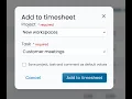 Track your time with Nureti Timesheet