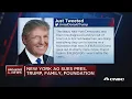 Trump tweets about New York AG lawsuit