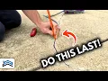 How To Properly Use Backer Rod To Fill Concrete Cracks