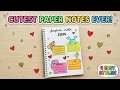 4 cute note DIY s Easy Sticky Notes for School Journaling