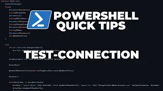 PowerShell Quick Tips Test-Connection