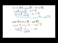 Simplify Trigonometric Expressions Using Pythagorean Identities Part 1